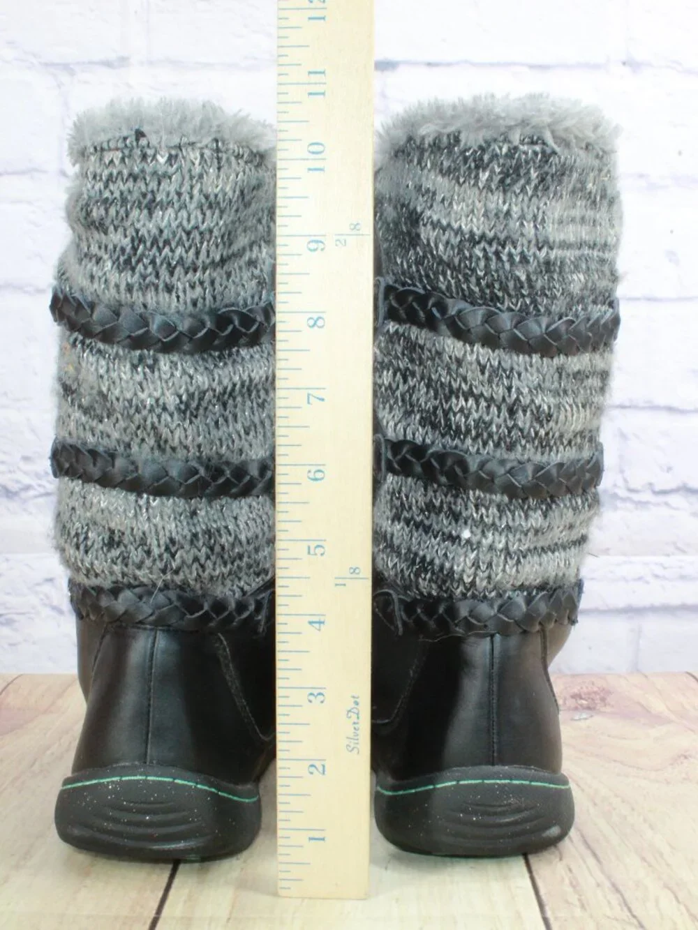 Jambu KD Azami Unisex Kids Black Leather Outdoor Fashion Snow Boot Size 5 M
